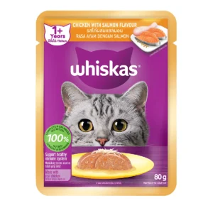 Whiskas Pouch Adult (80gr) - Chicken Salmon Loaf