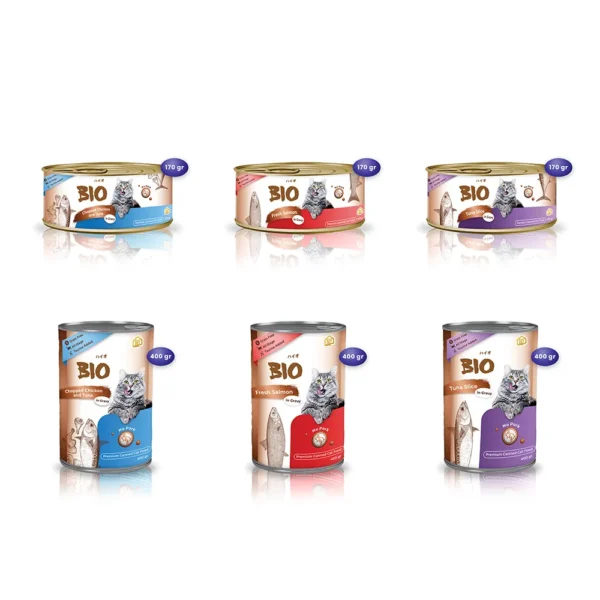 Bio Cat Wet Food Kaleng 170gr & 400gr