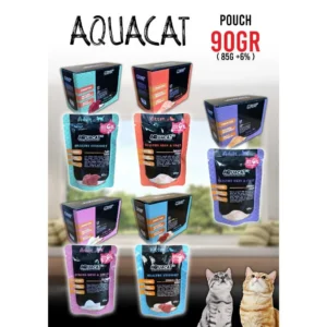 Aquacat Wet Food Pouch untuk Kucing