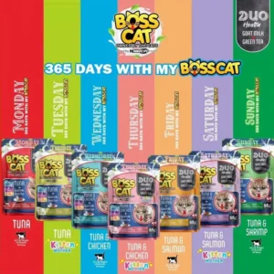 Boss Cat Wet Food Pouch untuk Kucing 85gr