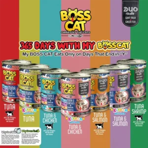Boss Cat Wet Food Kaleng 380gr untuk Kucing