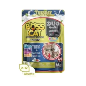 Boss Cat Pouch Kitten (85gr) - Tuesday
