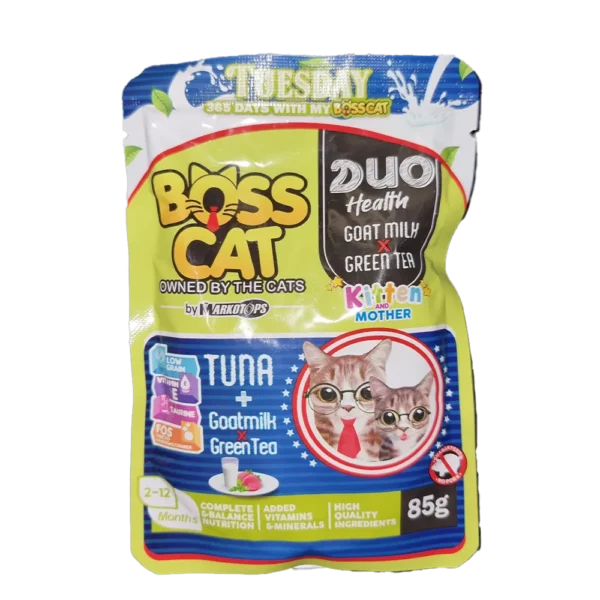 Boss Cat Wet Food Pouch untuk Kucing 85gr - Image 3