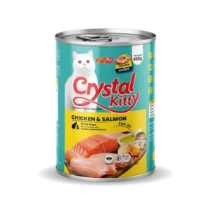 Crystal Kitty Kaleng - Chicken & Salmon
