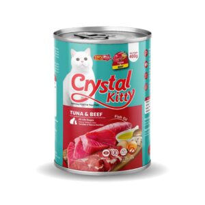 Crystal Kitty Kaleng - Tuna & Beef