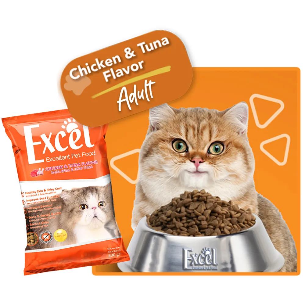 Excel Dry Adult (500gr) - Chicken & Tuna