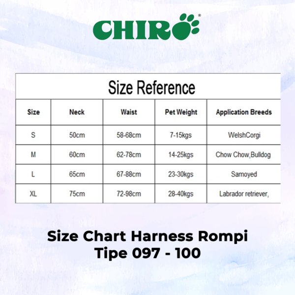Harness Rompi Anjing Besar (tanpa tali) - Image 5