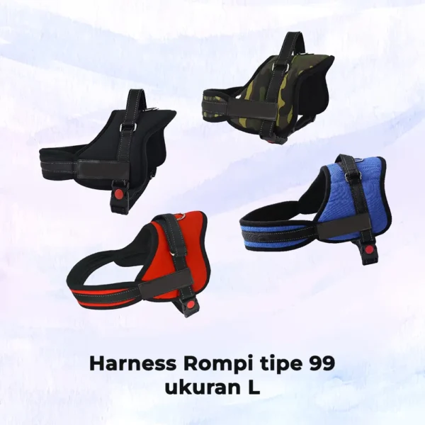 Harness Rompi Anjing Besar (tanpa tali) - Image 8