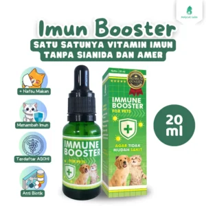 Immune Booster untuk Hewan Peliharaan 20mL