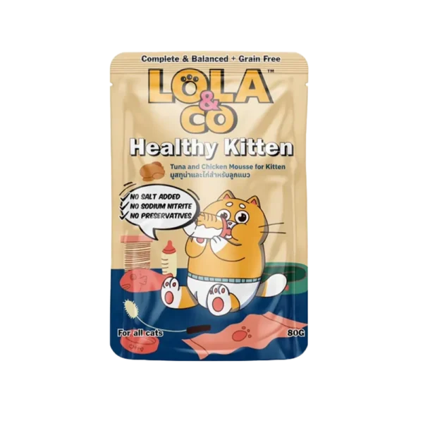 Lola & Co Wet Food Pouch 80gr untuk Kucing - Image 3