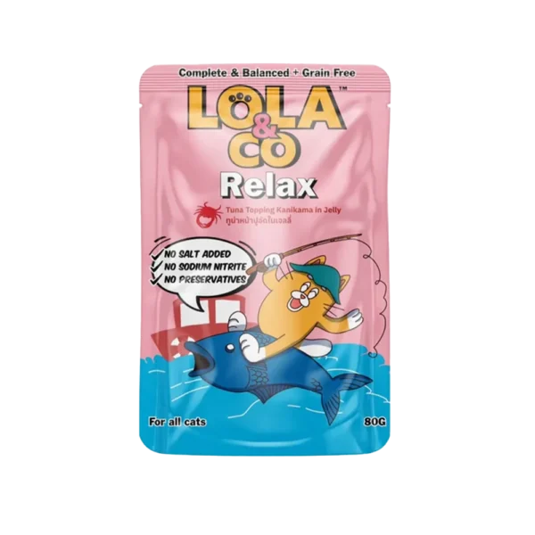 Lola & Co Wet Food Pouch 80gr untuk Kucing - Image 5