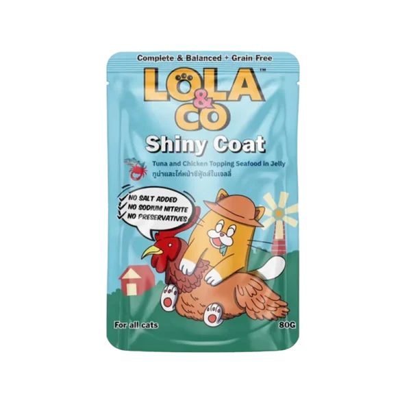 Lola & Co Wet Food Pouch 80gr untuk Kucing - Image 8