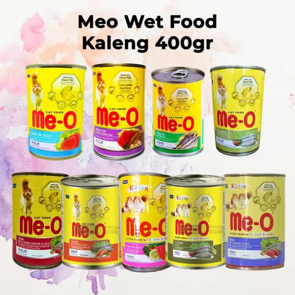 Meo Kaleng Wet Food 400gr