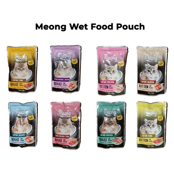 Meong Wet Food Pouch untuk Kucing