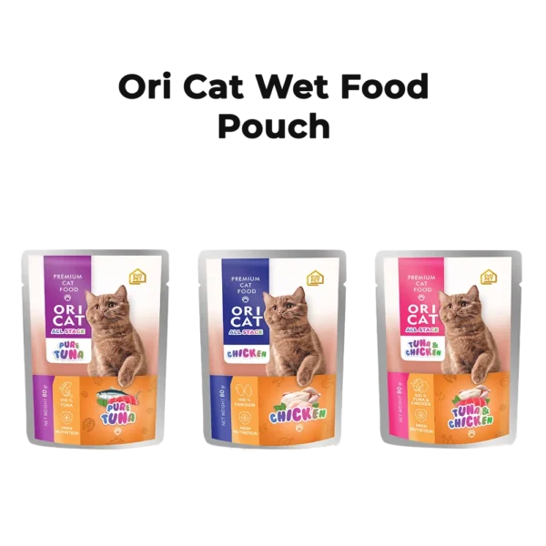 Ori Cat Wet Food Pouch 80gr