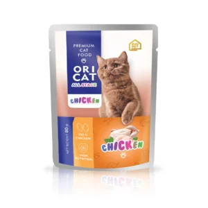 Ori Cat Pouch All Life Stage (80gr) - Pure Chicken