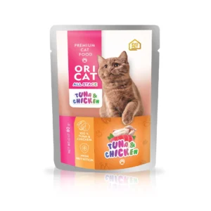 Ori Cat Pouch All Life Stage (80gr) - Tuna Chicken