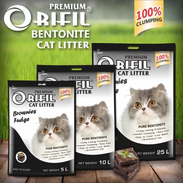 Pasir Bentonite Orifil Cat Litter - Image 3