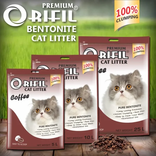 Pasir Bentonite Orifil Cat Litter - Image 4