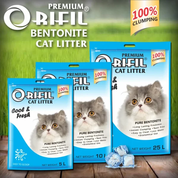 Pasir Bentonite Orifil Cat Litter - Image 5