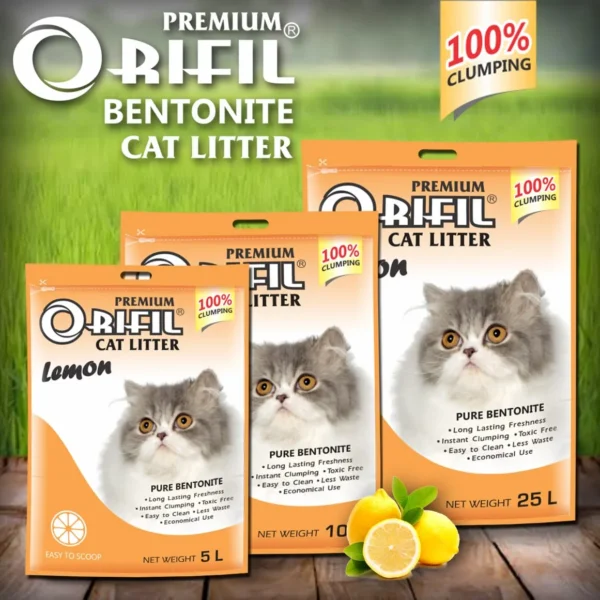 Pasir Bentonite Orifil Cat Litter - Image 6