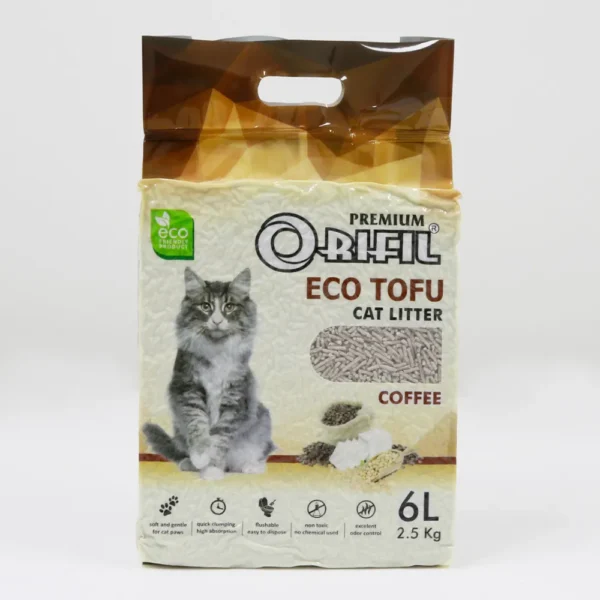 Pasir Tofu Orifil Eco Tofu 6 Liter - Image 2