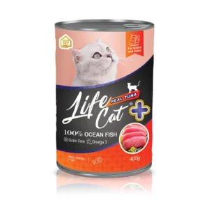 Life Cat Plus Kaleng (400gr) - Real Tuna