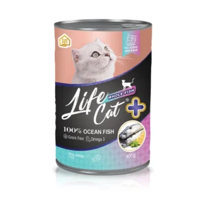 Life Cat Plus Kaleng (400gr) - Whole Fish