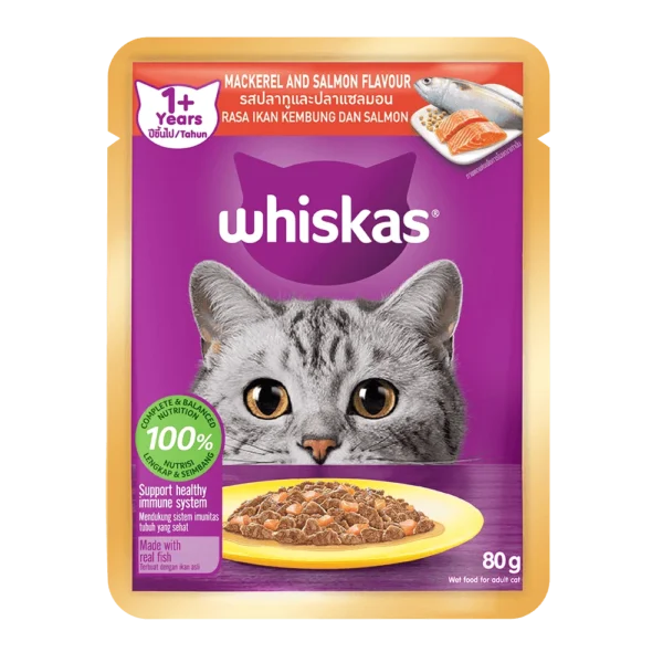 Whiskas Wet Food Pouch 80gr untuk Kucing - Image 6
