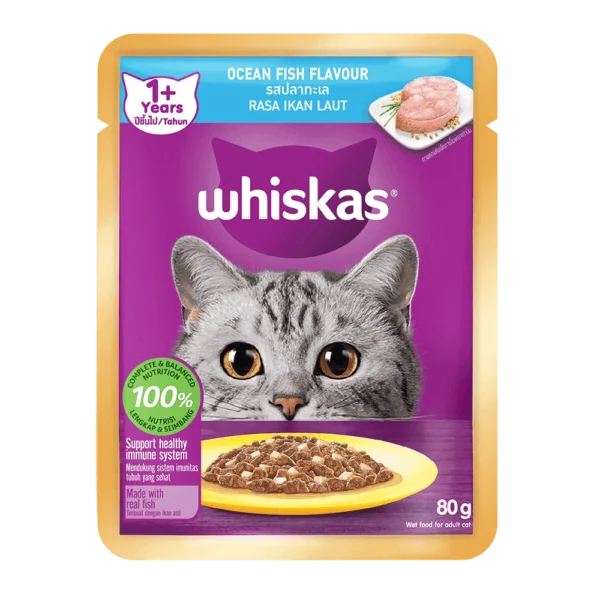 Whiskas Wet Food Pouch 80gr untuk Kucing - Image 4