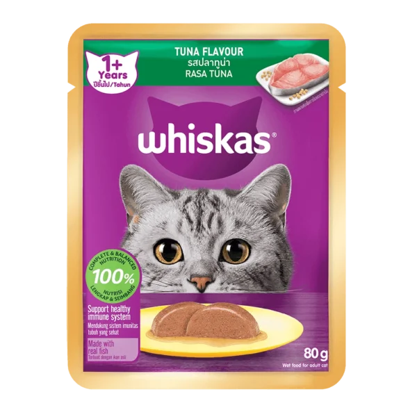 Whiskas Wet Food Pouch 80gr untuk Kucing - Image 2