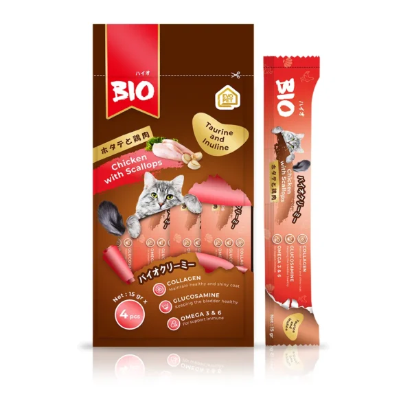 Bio Creamy Snack untuk Kucing - Image 5