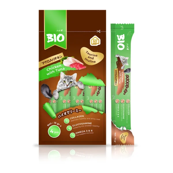 Bio Creamy Snack untuk Kucing - Image 4