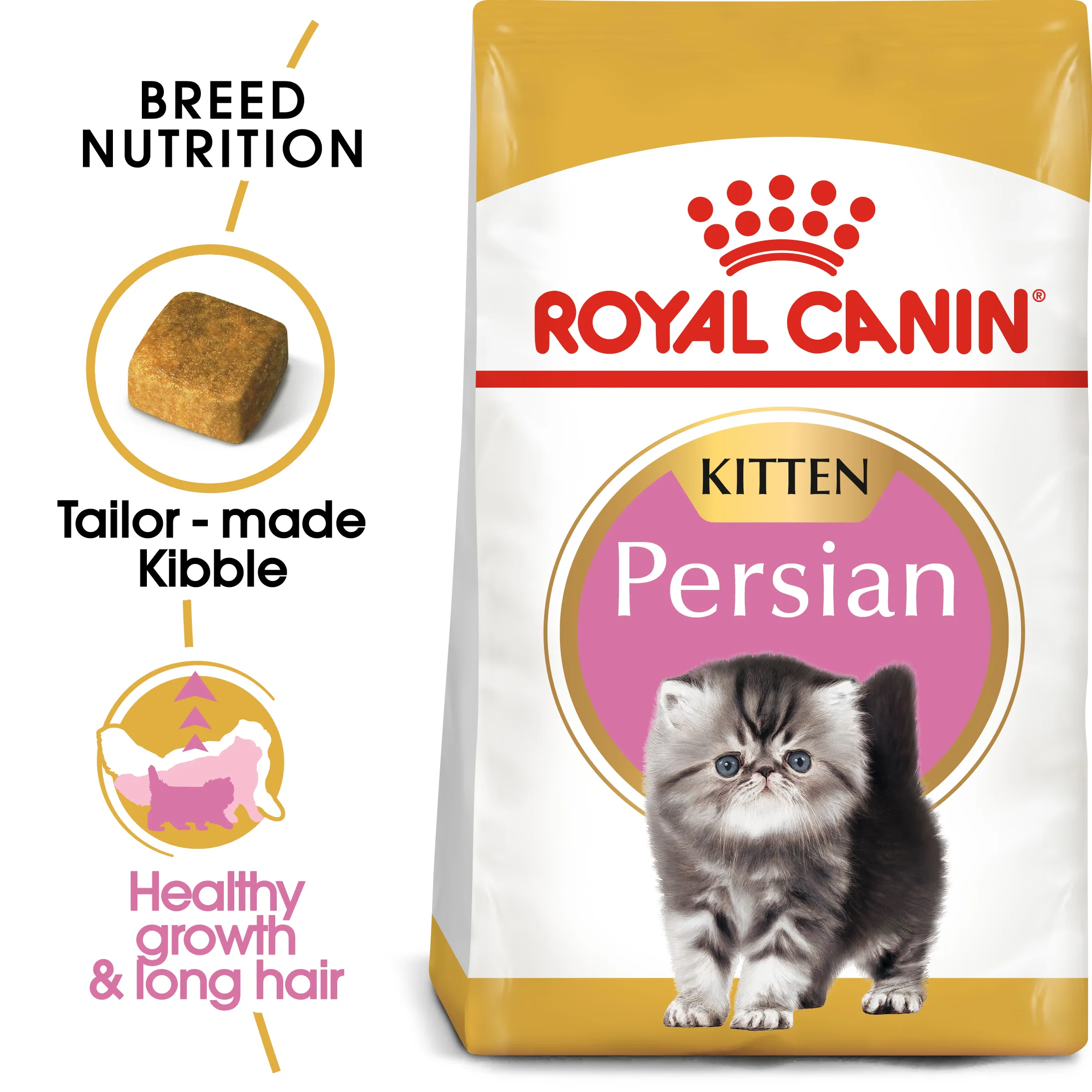 Royal Canin Persian Kitten (10kg) Dry Makanan Anak Kucing - Feline Breed Nutrition - Image 2