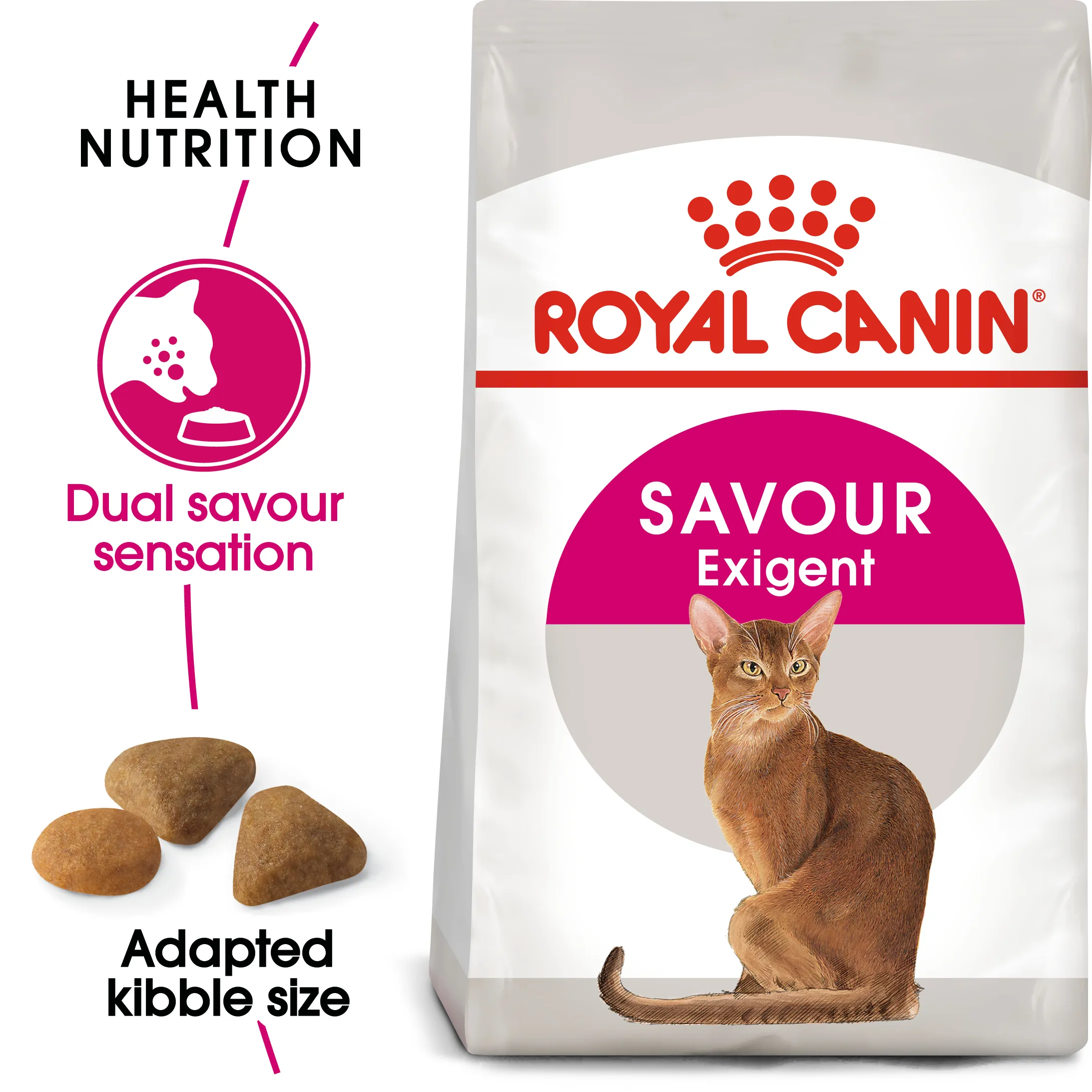 Royal Canin Savour Exigent (0.4kg) Adult Dry Makanan Kucing Dewasa - Feline Health Nutrition - Image 2