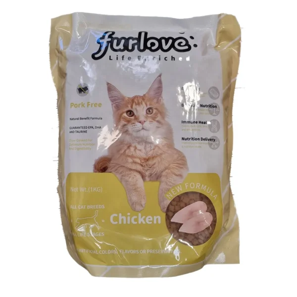 Furlove Dry Food Freshpack 1Kg untuk Kucing - Image 2