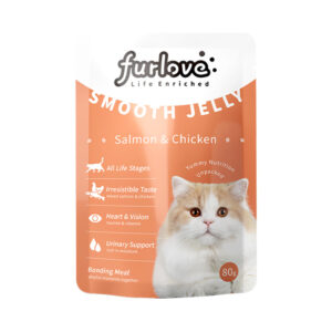 Furlove Wet Food Pouch 80gr - ALS Salmon & Chicken