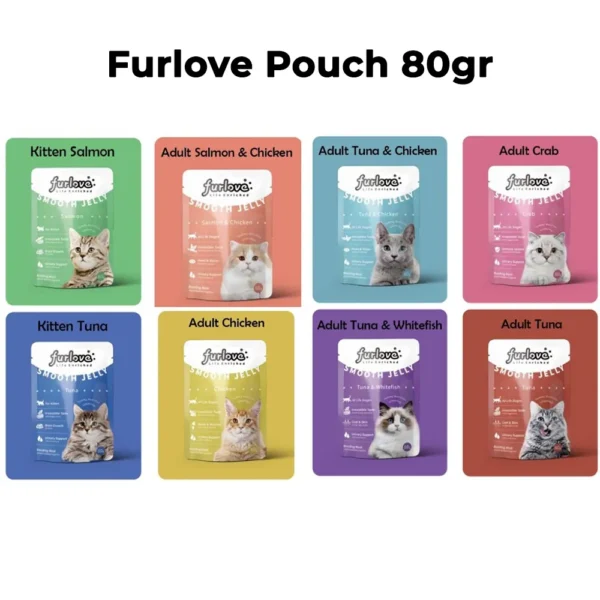 Furlove Wet Food Pouch untuk Kucing