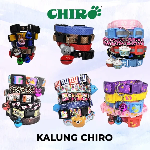 Kalung Kucing Chiro Aneka Motif
