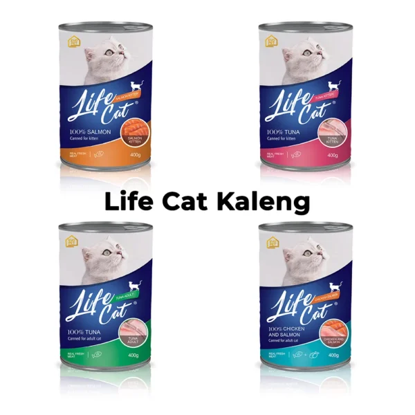 Life Cat Kaleng 400gr Makanan Kucing