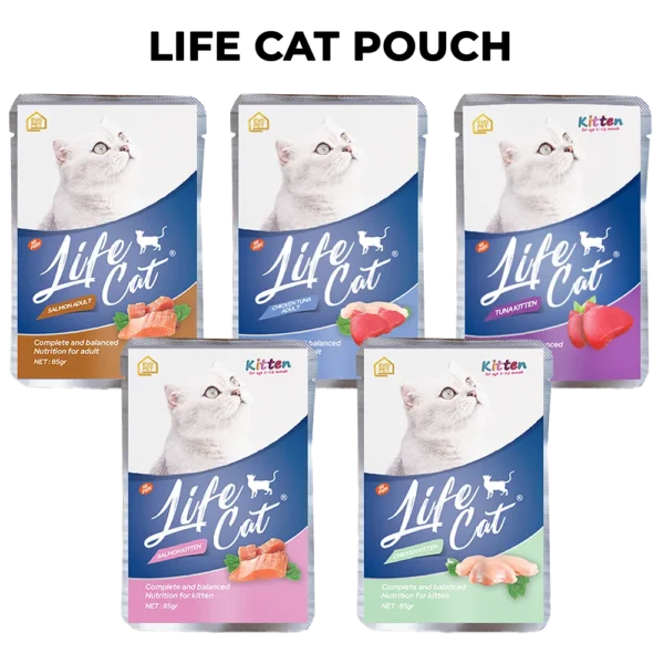 Life Cat Wet Food Pouch untuk Kucing
