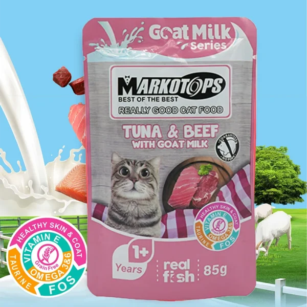 Markotop Wet Food Pouch untuk Kucing - Image 3