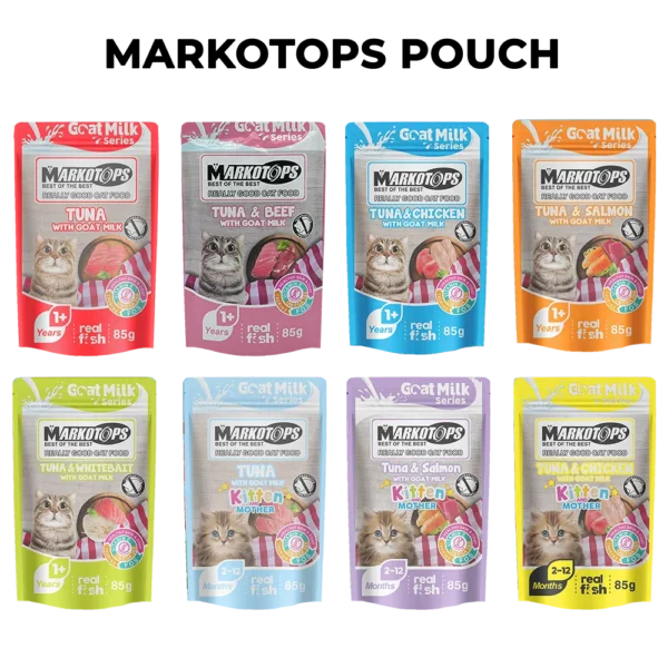 Markotop Wet Food Pouch untuk Kucing