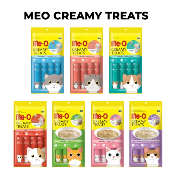 MeO Creamy Liquid Treats untuk Kucing