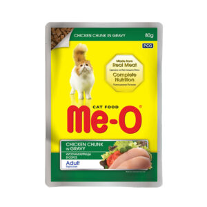 Meo Pouch Wet (80gr) - Adult Chicken Chunk
