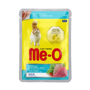 Meo Pouch Wet (80gr) - Adult Tuna with Chicken