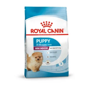 Royal Canin Mini Indoor Puppy (1.5kg) Dry Makanan Anak Anjing - Size Health Nutrition