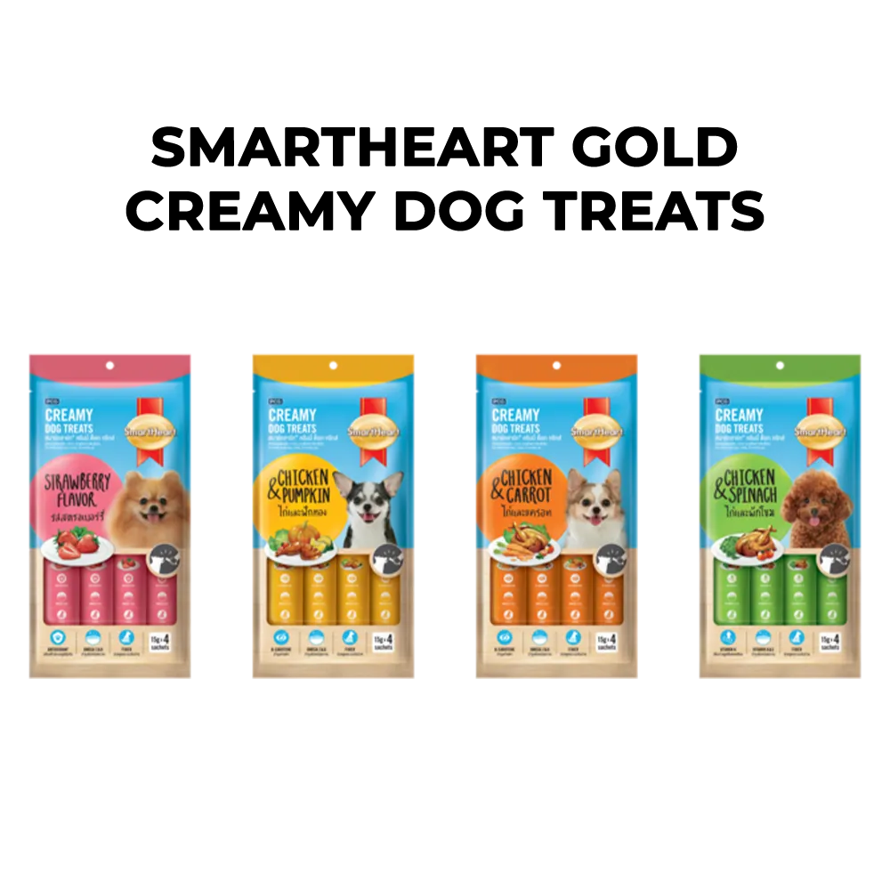 SmartHeart Creamy Snack untuk Anjing