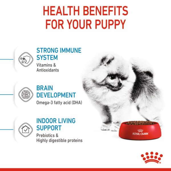 Royal Canin Mini Indoor Puppy (1.5kg) Dry Makanan Anak Anjing - Size Health Nutrition - Image 4