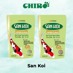 San Koi Spirulina Makanan Ikan Koi